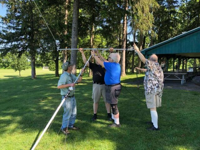 DLARC Field Day 2019 at Bicentennial Park